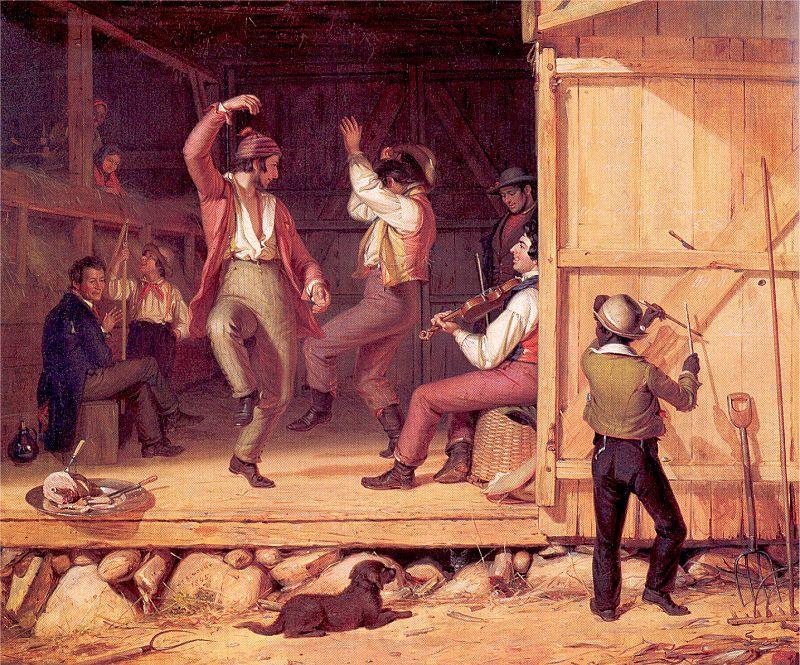 William Sidney Mount Dance of the Haymakers Spain oil painting art